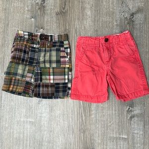 GAP and Polo shorts
